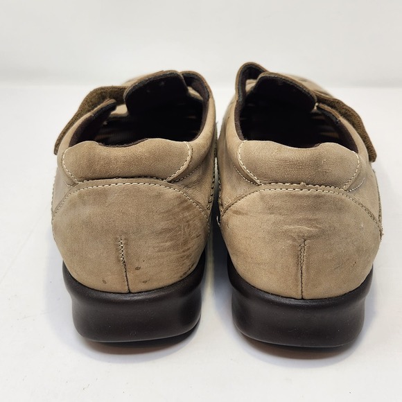 SAS Tripad Comfort Womens Roamer Tan Leather Walking Loafers Shoes Size 8 M - Picture 7 of 10